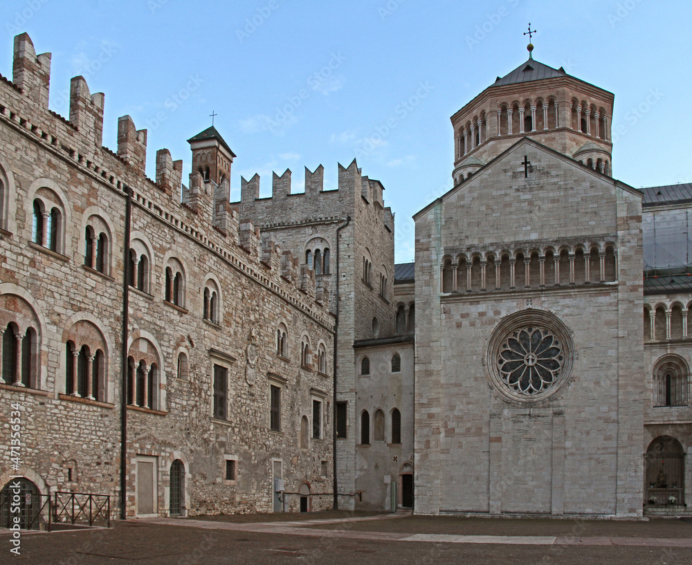 Cattedrale di San Vigilio e palazzo del museo diocesano a Trento