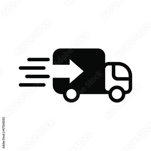 fast delivery icon vector