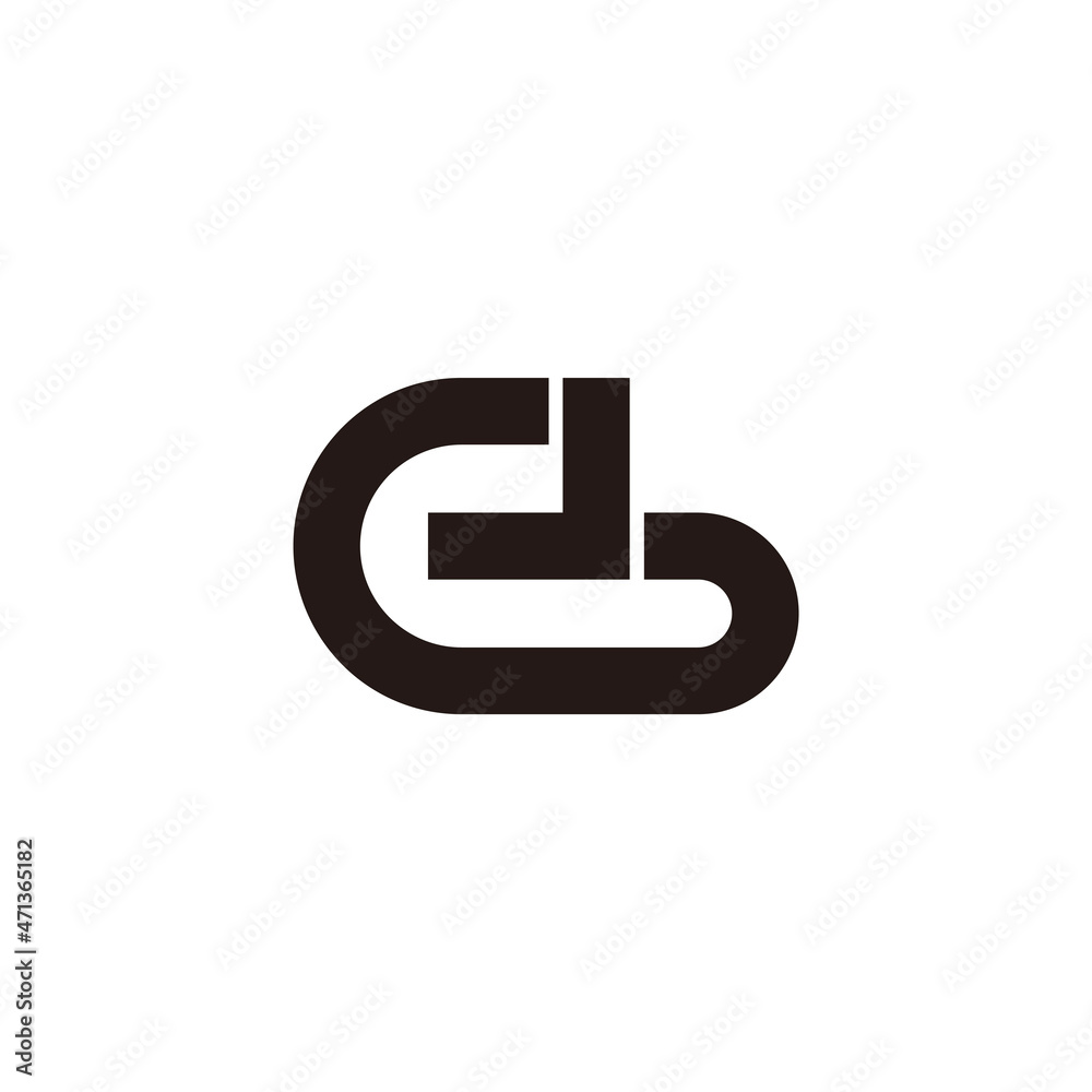 letter cb arrow geometric simple logo vector letter cb arrow geometric simple logo vector