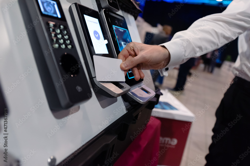 Finger print scan for enter security system Finger print scan for enter security system