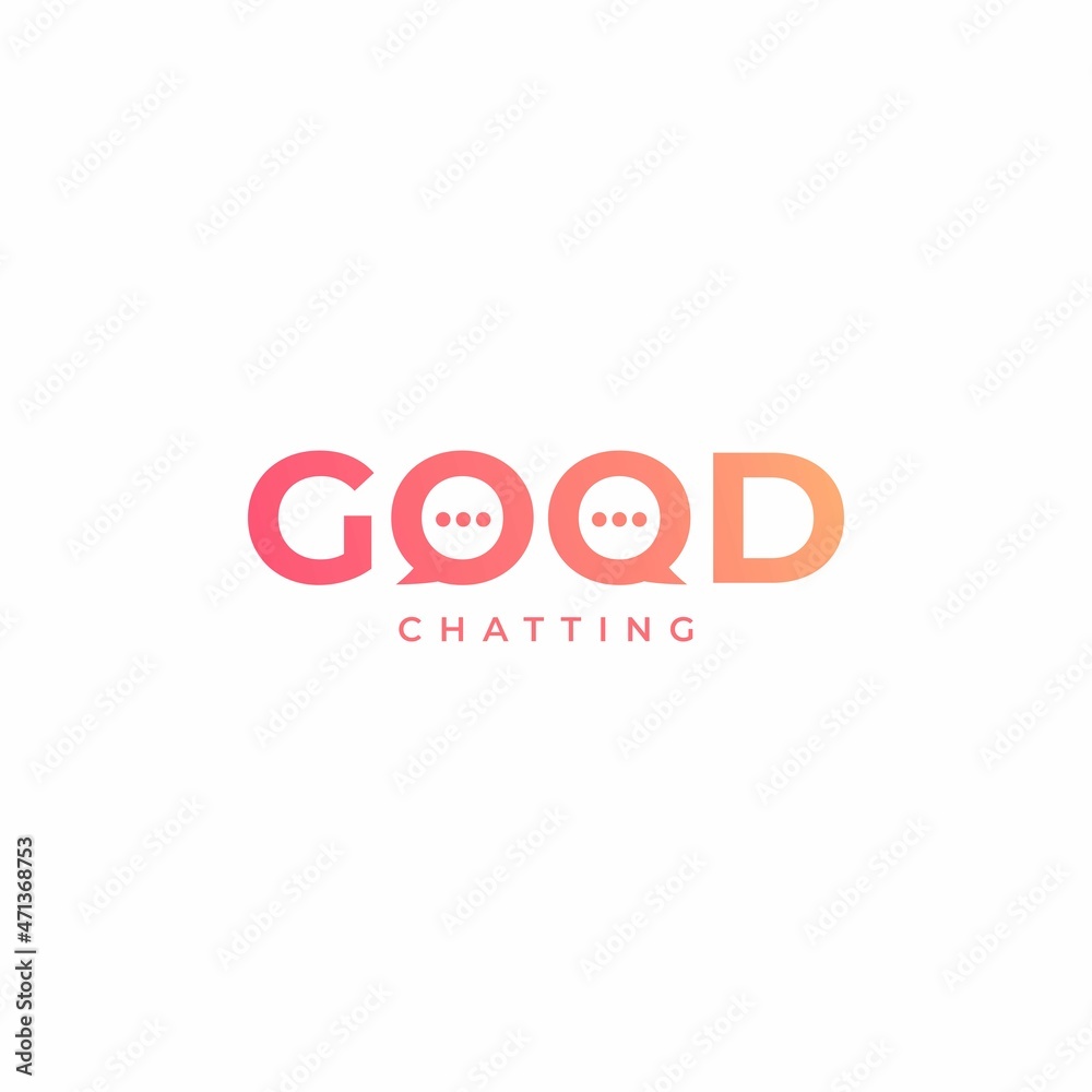 good chat logo design concept. good chatting logo design on isolated background
good chat logo design concept. good chatting logo design on isolated background