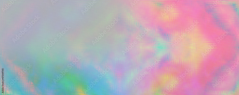 Abstract psychedelic gradient blur background image.