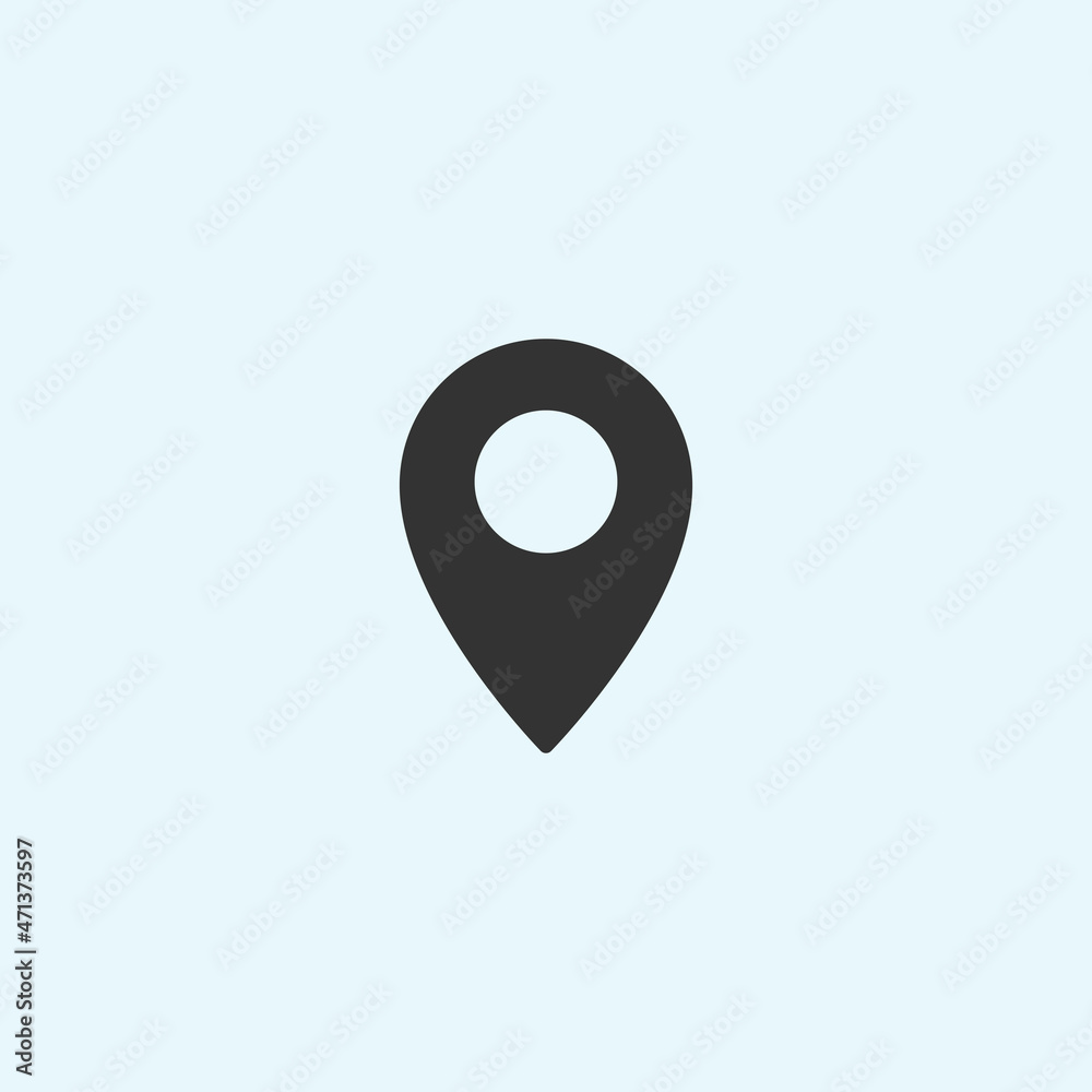 modern maps flat icon or location on white background for web or mobile phone modern maps flat icon or location on white background for web or mobile phone