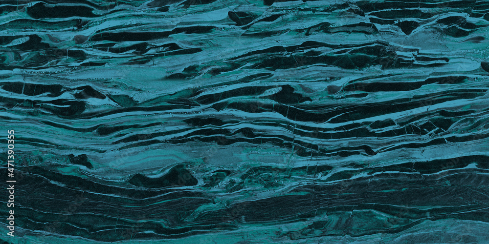 blue background marble black veins Stock Photo | Adobe Stock