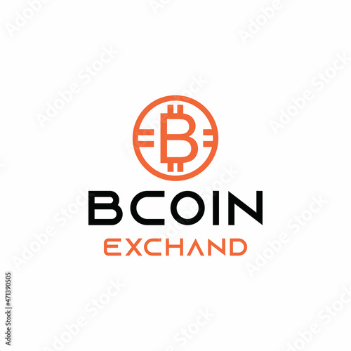 b coin logo for investment business