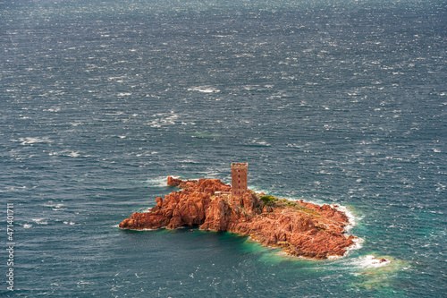 View at Cap Dramont from Sémaphore du Dramont