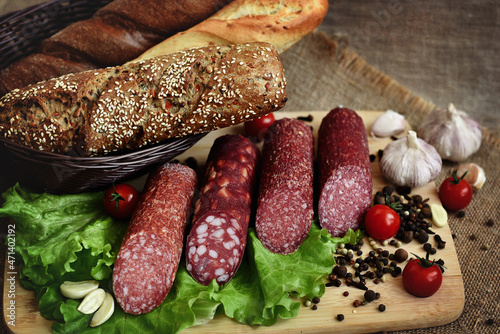 sausage  sausages 
meal food