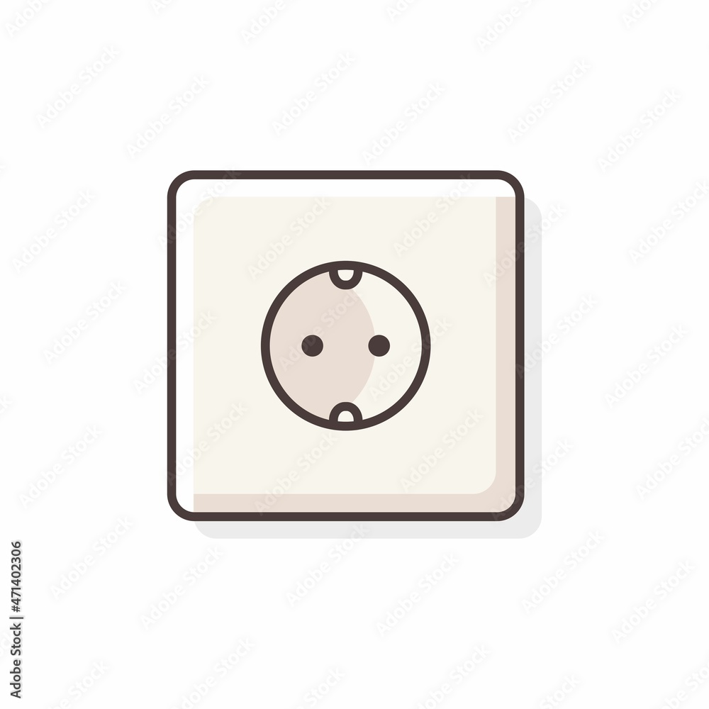 Illustration vector graphic of Plugs. Plugs minimalist style isolated on a white background. The illustration is Suitable for Banner, flyers, stickers, Card, etc. Illustration vector graphic of Plugs. Plugs minimalist style isolated on a white background. The illustration is Suitable for Banner, flyers, stickers, Card, etc.