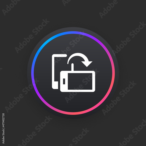 Screen Rotation -  UI Icon