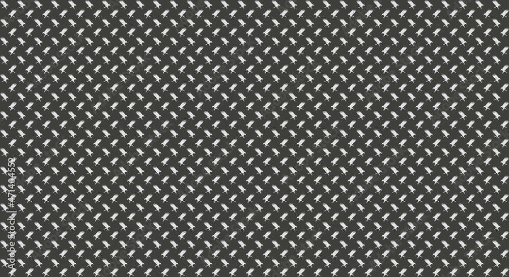 Pattern Crow - komo black Pattern Crow - komo black