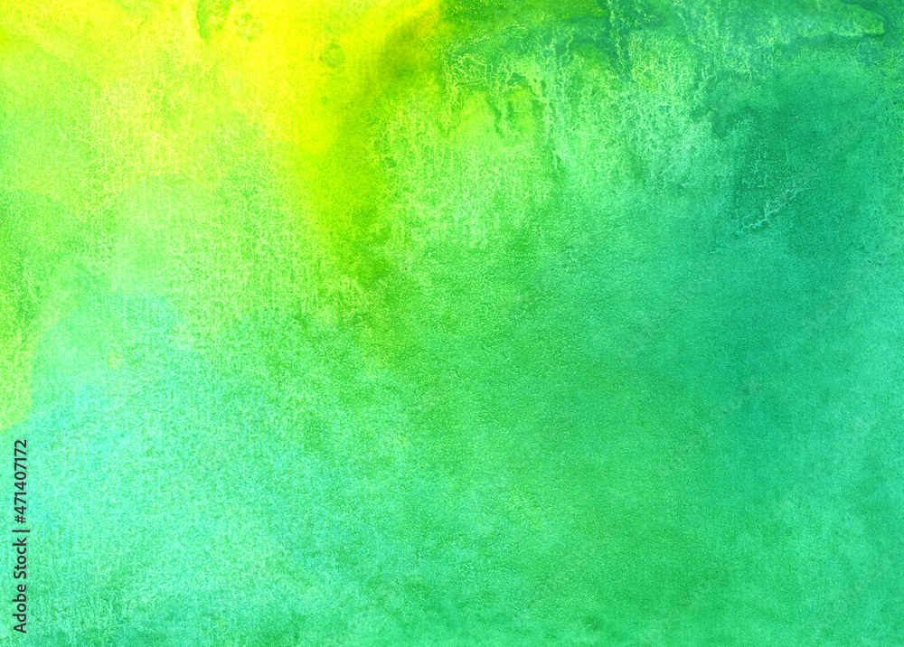 Hand drawn abstract watercolor background with texture. Sun is reflected in the water Hand drawn abstract watercolor background with texture. Sun is reflected in the water