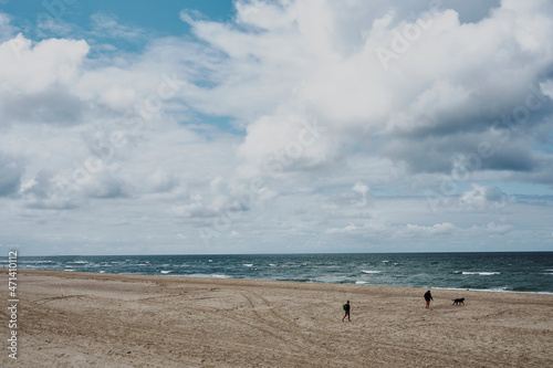 Strandspaziergang bei Vrouwenpolder, Zeeland photo