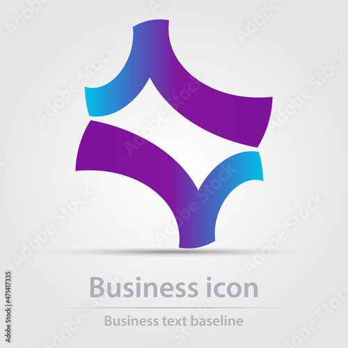 Originally designed color business icon,logo,sign