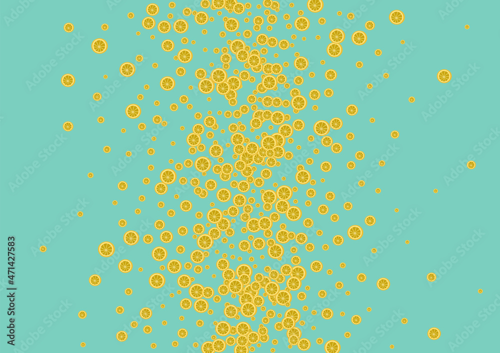 Sunny Lemon Background Green Vector. Food Set. Juicy Lemon Cocktail. Vitamin Bright Illustration. Sunny Lemon Background Green Vector. Food Set. Juicy Lemon Cocktail. Vitamin Bright Illustration.