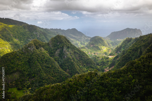 The island of Eternal Spring - Madeira with beautiful views and mountain peaks