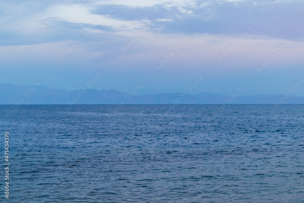 blue sky and sea