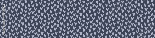 Masculine seamless border. Speckled simple shape for digital scrapbook paper and repeatable men gift wrap design in vector.