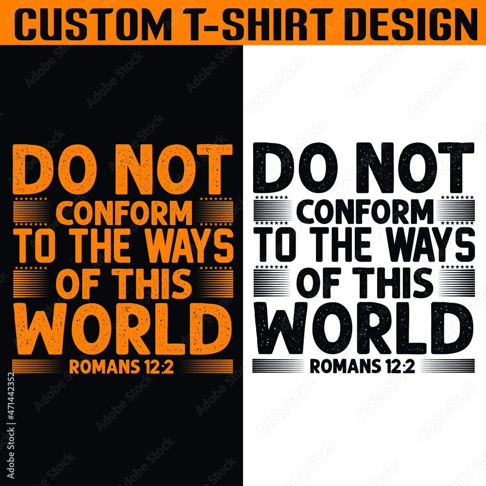 Obraz premium Custom t shirt design