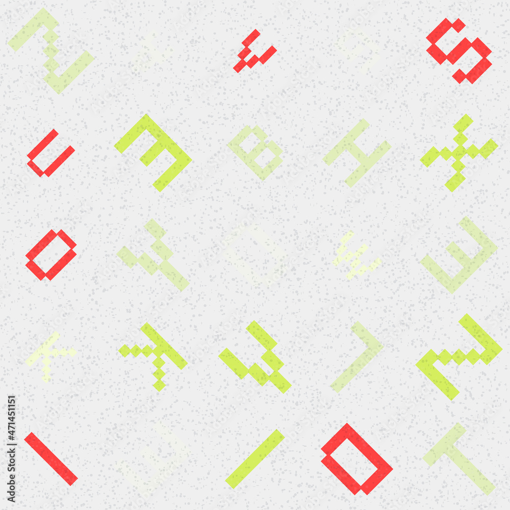 Abstract Geometric Pattern generative computational art illustration Abstract Geometric Pattern generative computational art illustration