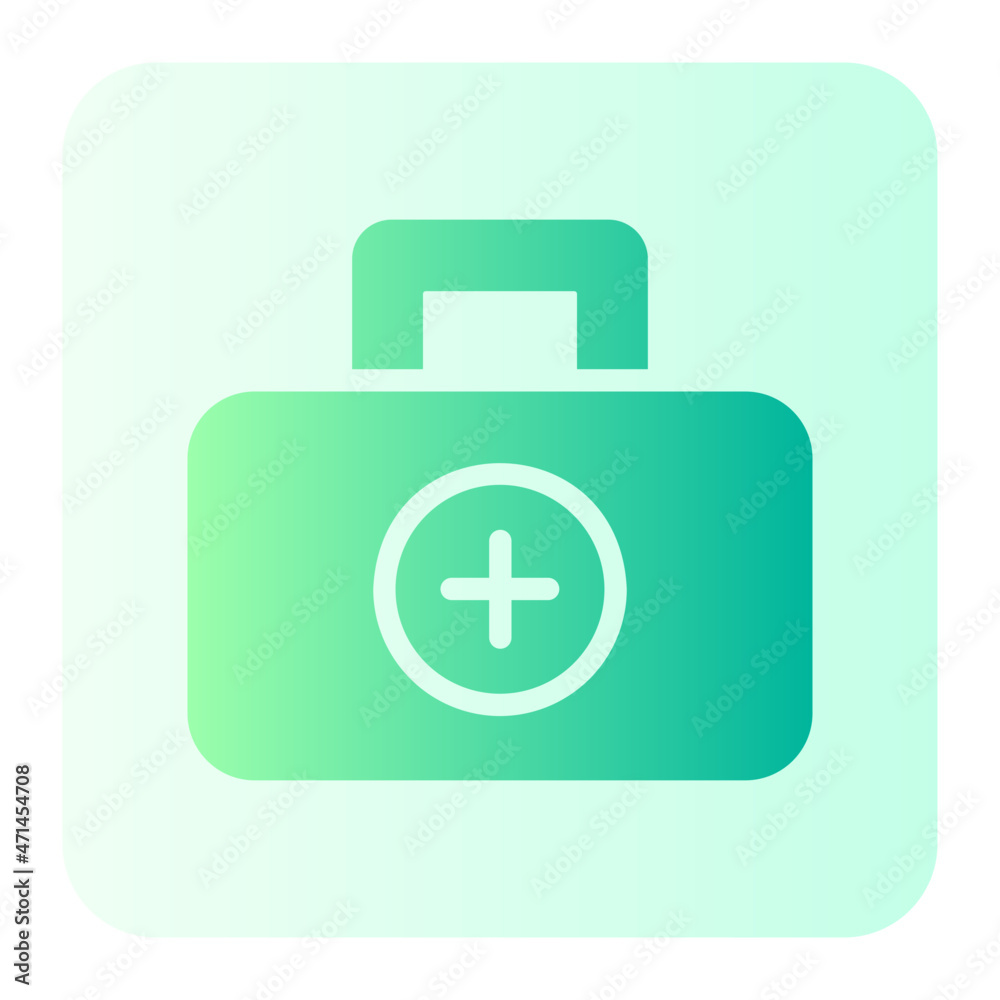 First Aid Bag gradient icon First Aid Bag gradient icon