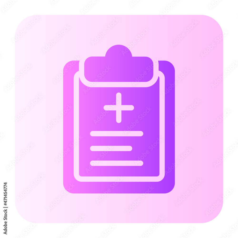 medical file gradient icon medical file gradient icon