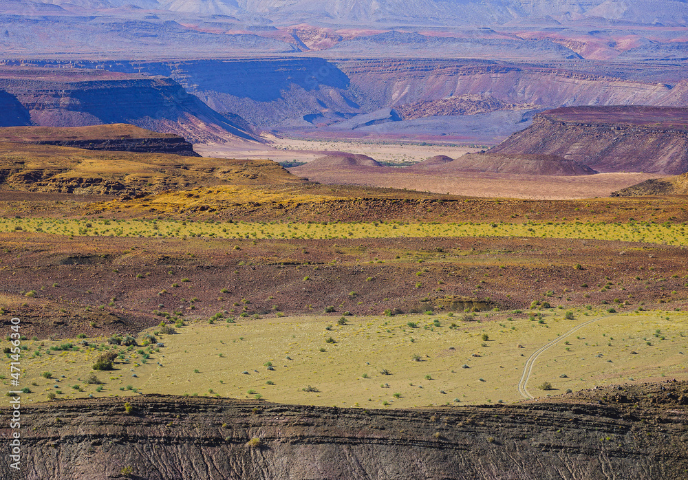 Fototapeta premium landscape with mountains