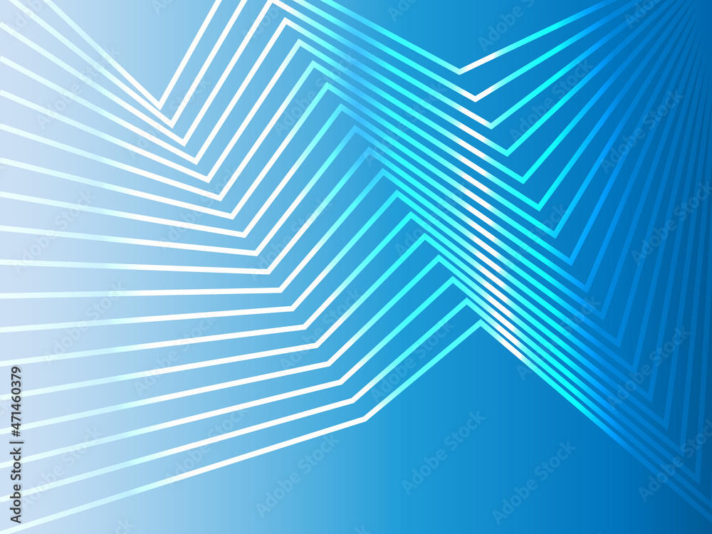 abstract sky blue background design, shine stripes gradient
