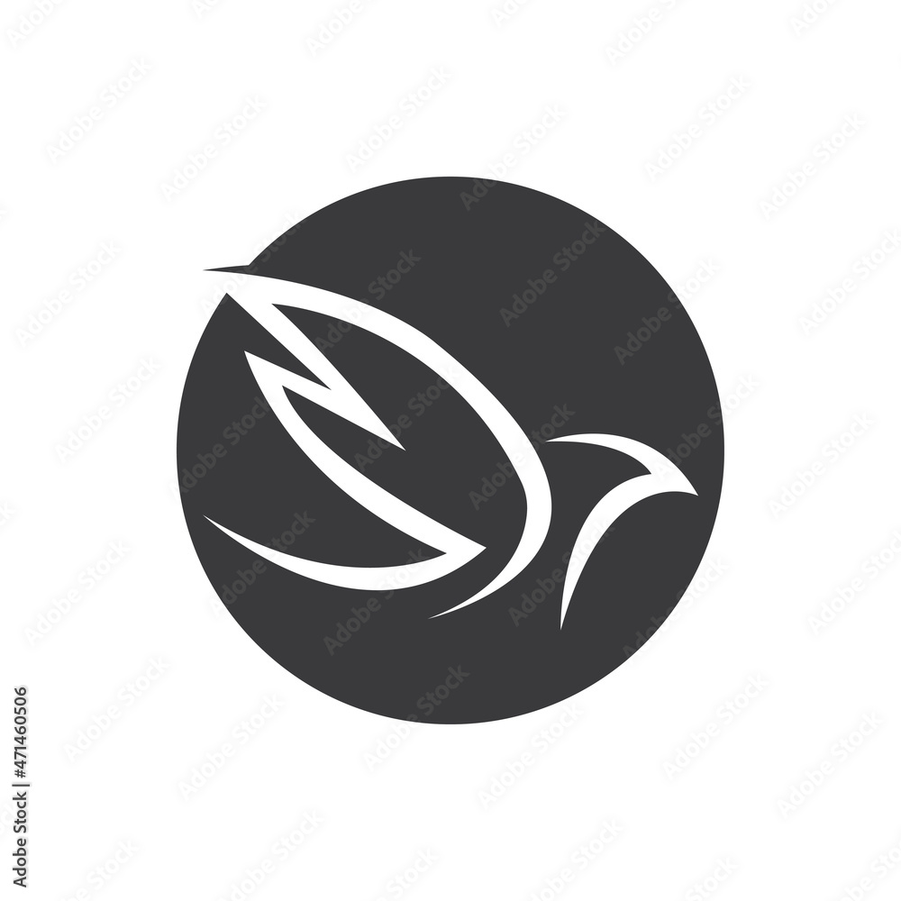 Abstract Bird logo design template Abstract Bird logo design template