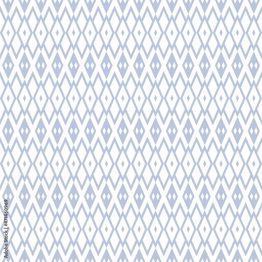 Fototapeta premium Seamless geometric diamonds pattern and texture.