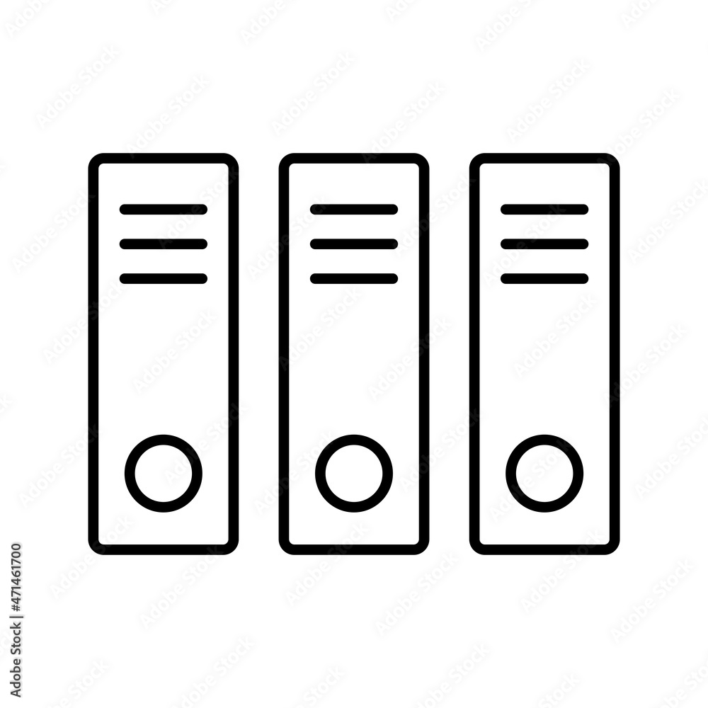 binders vector icon binders vector icon