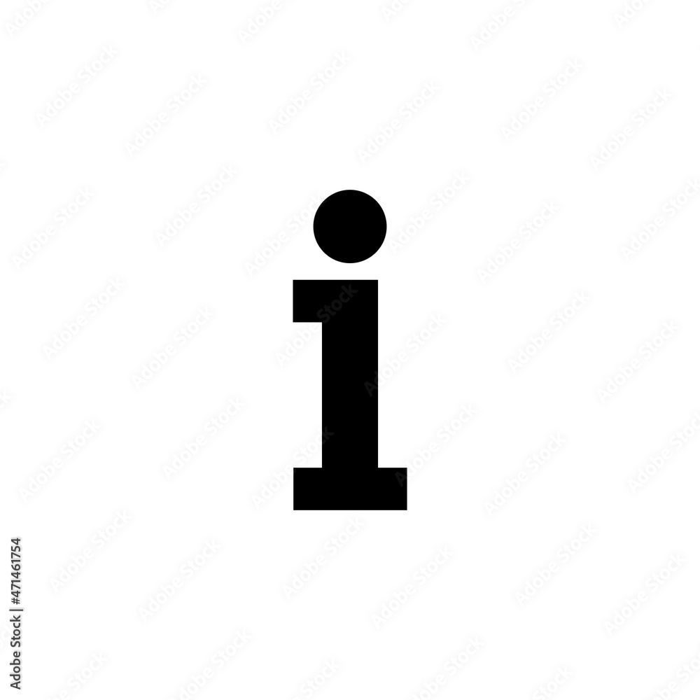 Info icon vector