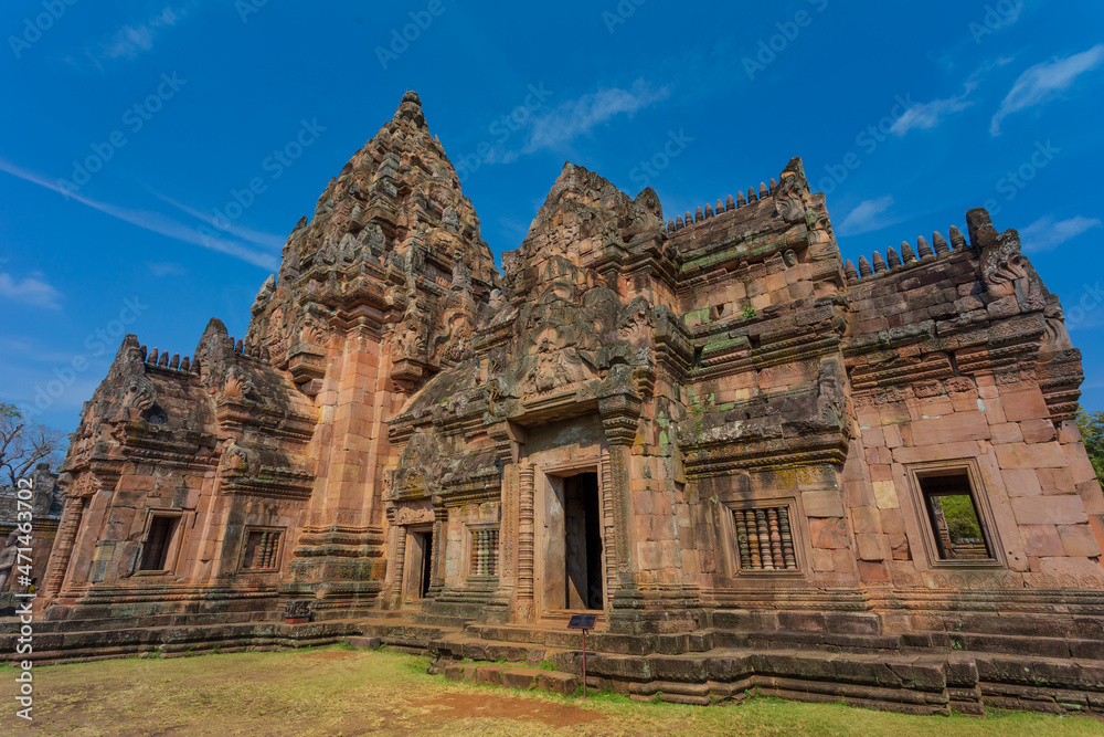 Phanom Rung Historical Park is Castle Rock old Architecture, 