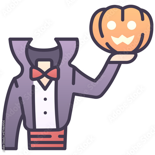 headless ghost icon