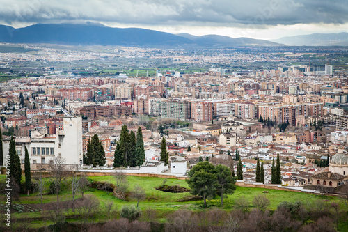 Urban residential districts of Granada city
