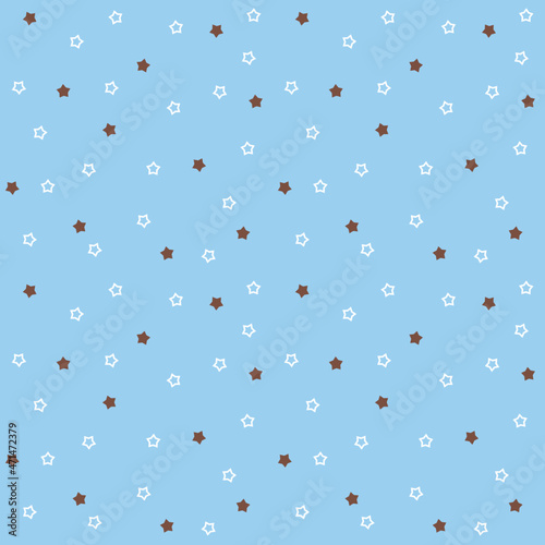 streaked pattern with stars on a blue background design for decorating, wallpaper, wrapping paper, fabric, backdrop and etc.