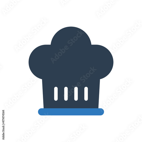Chef Cap Icon - Cooker Hat Icon - Toque Icon