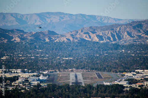 view from the top of  San Fernando Valley