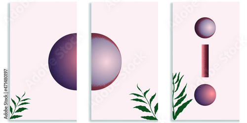 Social media editable covers with grainy effects .Grunge design . Contemporary style . Post frame stories templates. Layout for promotion .Media banner .Vector