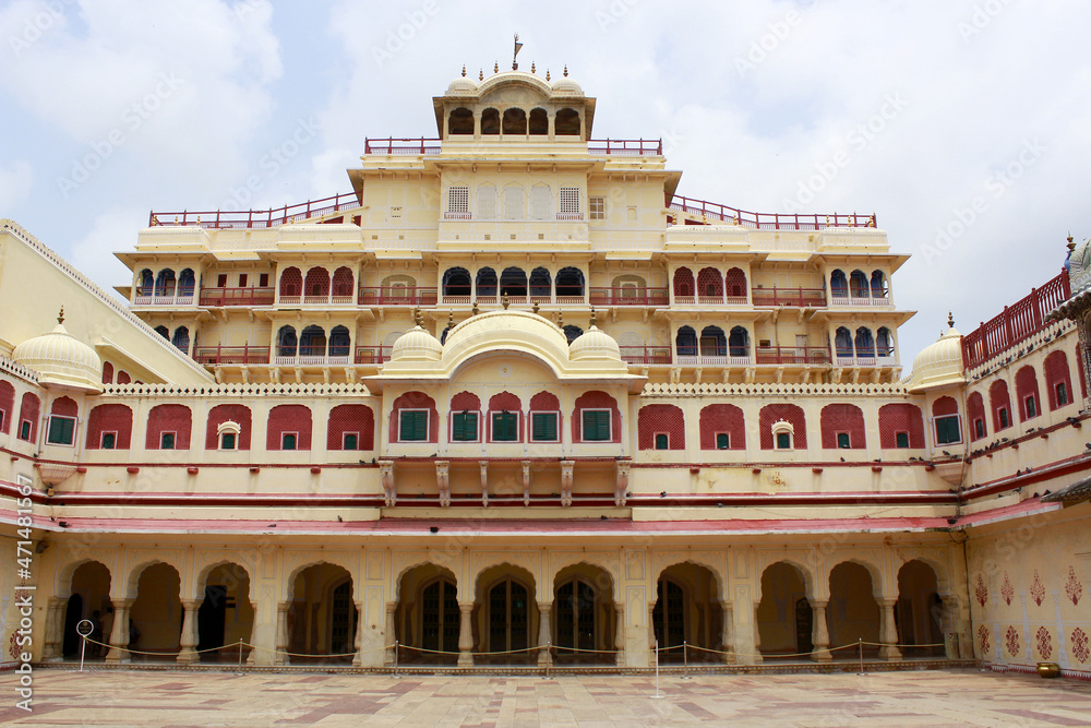 City Palace of Jaipur. India 
