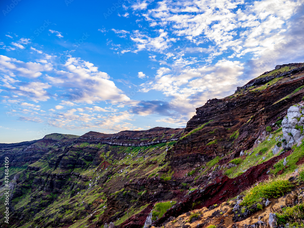 Naklejka premium 阿蘇 力強い大地