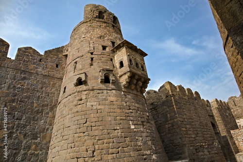 Devgiri Daulatabad Fort Inside Building Structure view. Aurangabad, Maharashtra, India.