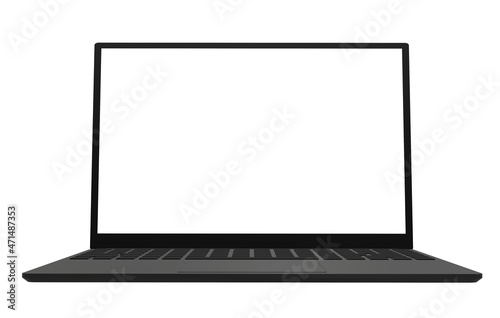 laptop notebook computer 3d