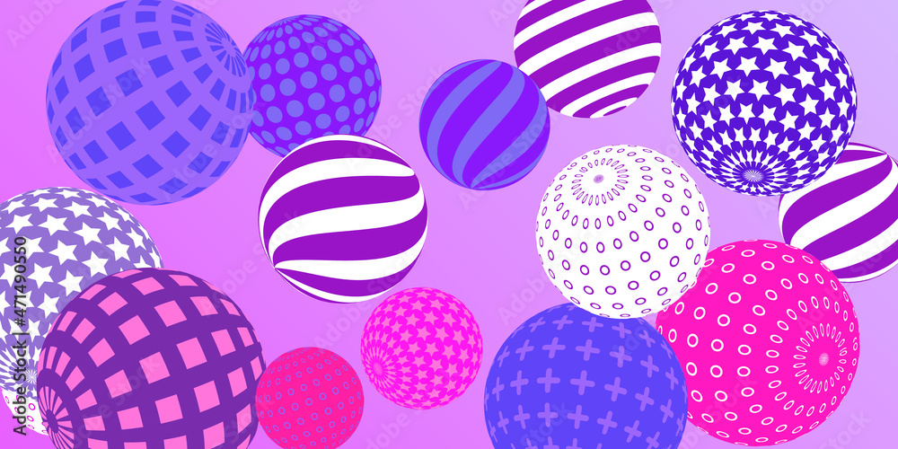 Retro 3d illustration abstract balls, great design for any purposes. Modern cover concept. Vector technology background. Background wall design. Retro 3d illustration abstract balls, great design for any purposes. Modern cover concept. Vector technology background. Background wall design.
