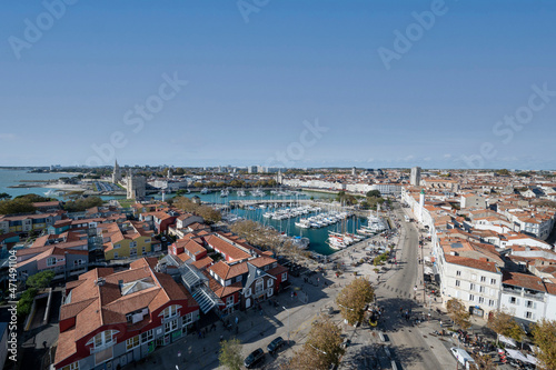 La Rochelle vue d'en haut