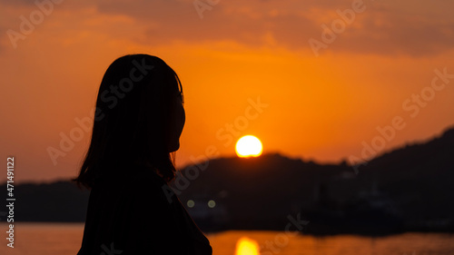 silhouette of a person