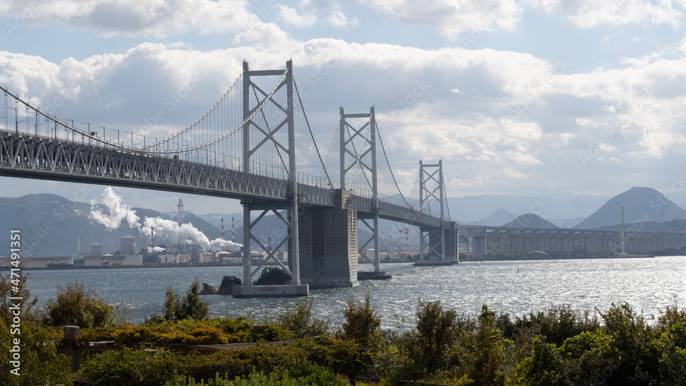 bridge over the river