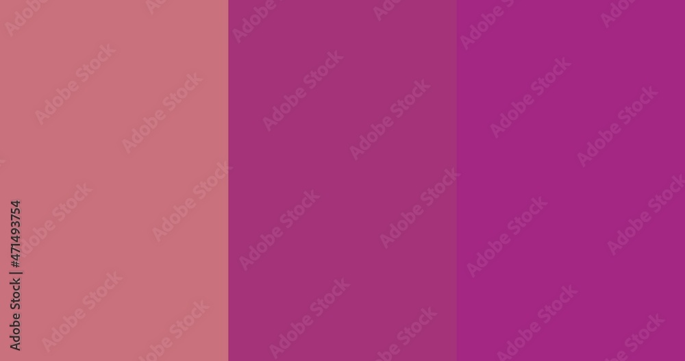 Obraz premium Color trend 2022: Calming coral, Velvet Violet, Pacific Pink
