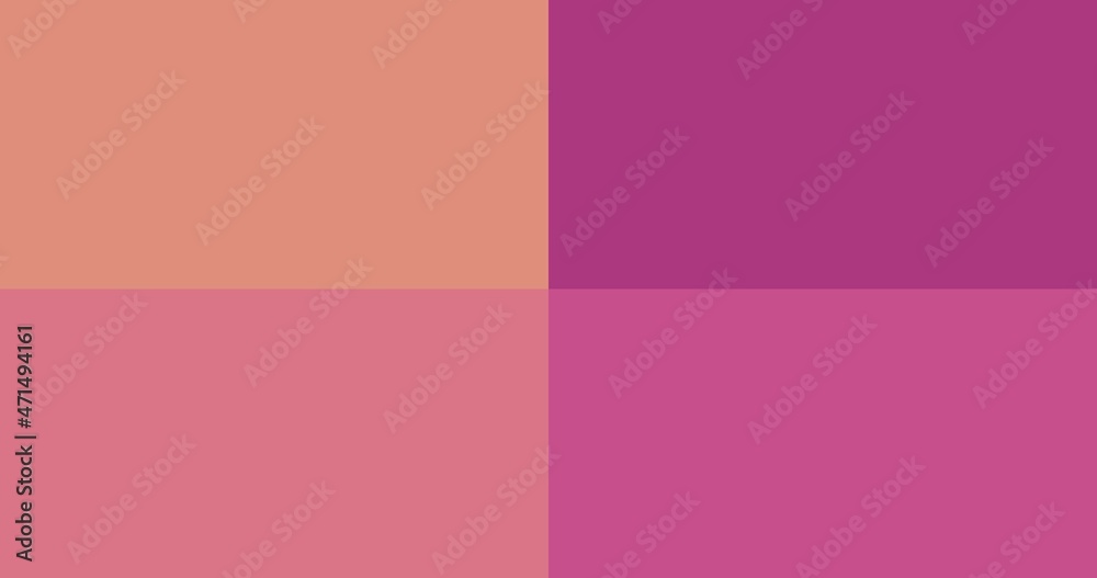 Color trend 2022: Calming coral, Velvet Violet, Pacific Pink