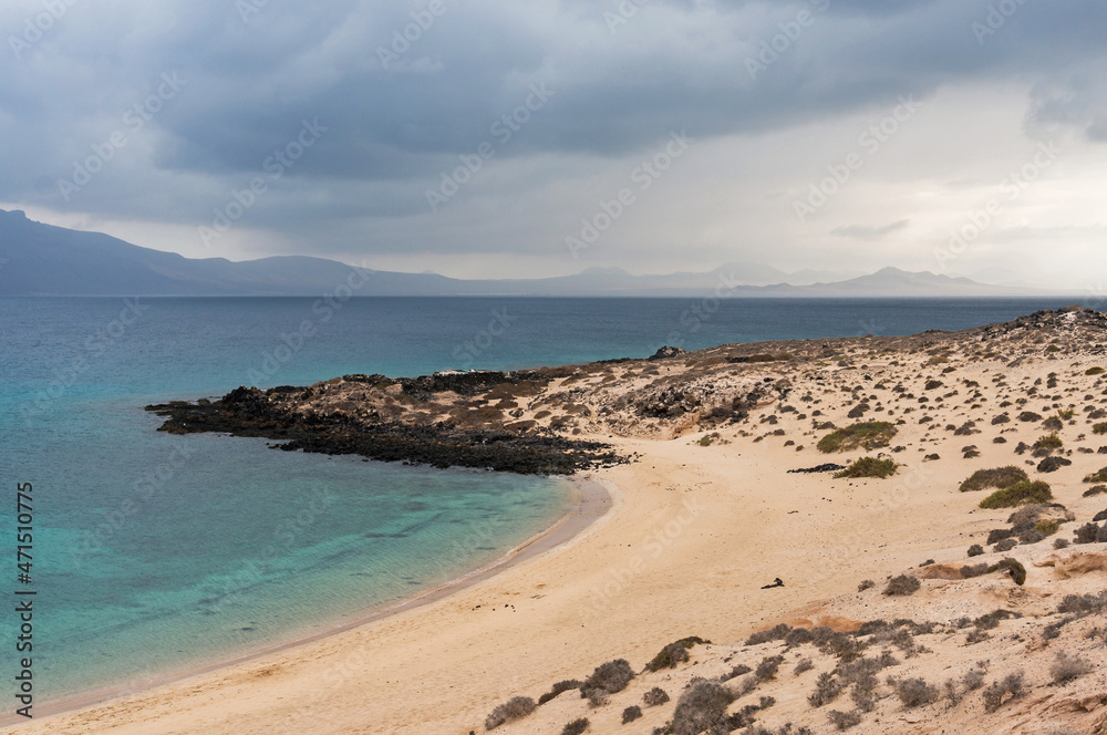 Paradisiacal beach. Canary Islands