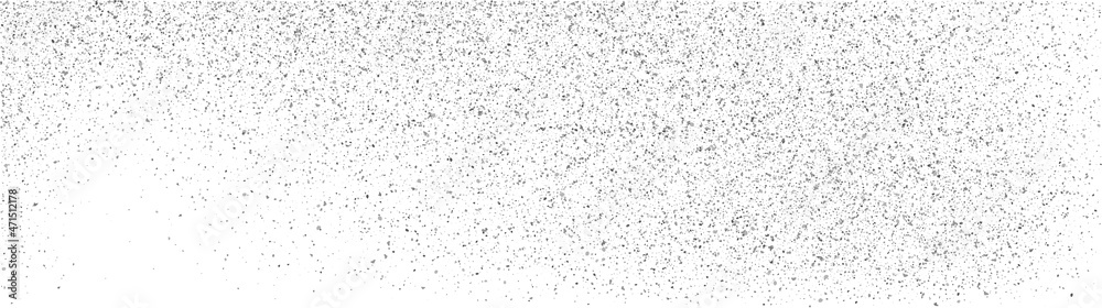 Black Grainy Texture overlay vector noise background spray. Grunge black illustration grainy texture